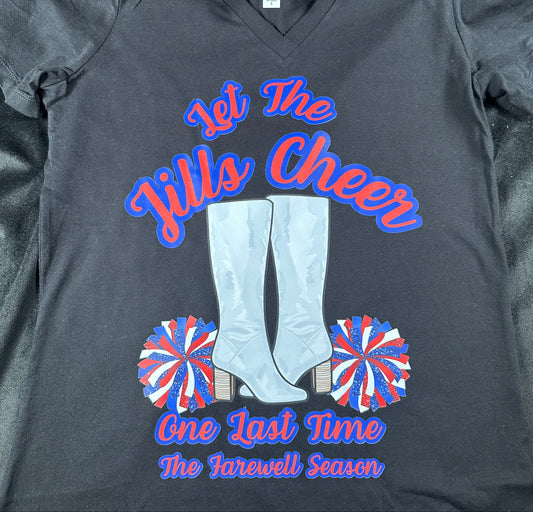 Let the Jills Cheer One Last Time – Farewell Season Tee