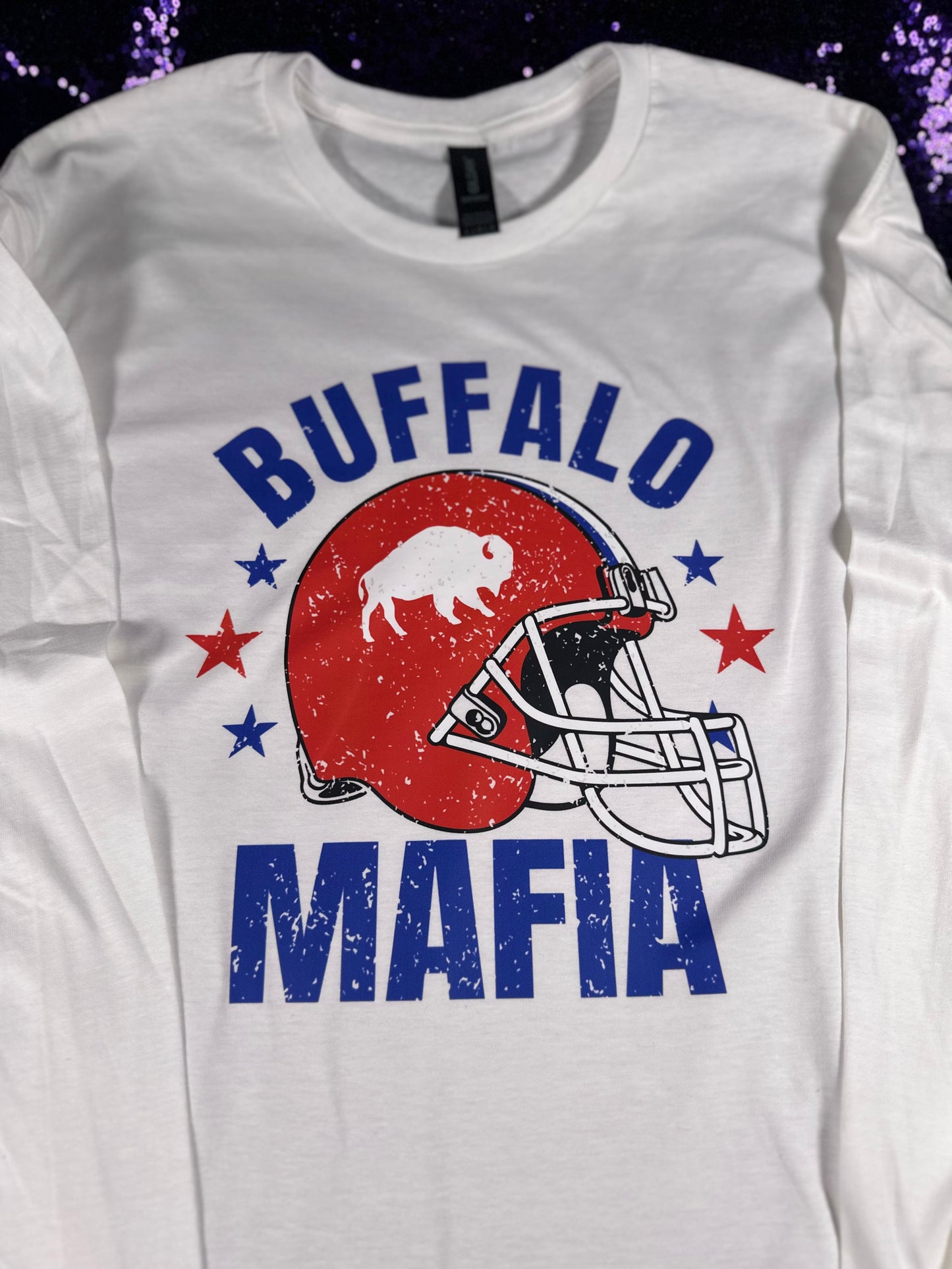 Buffalo Mafia Helmet Tee/Sweatshirt π¦¬π