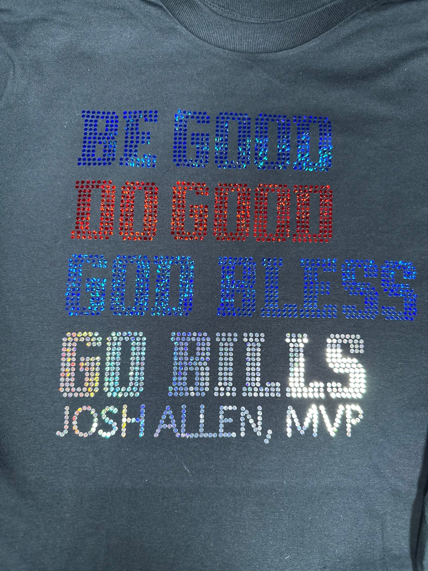 ✨ Be Good, Do Good, Go Buffalo Spangle Tee