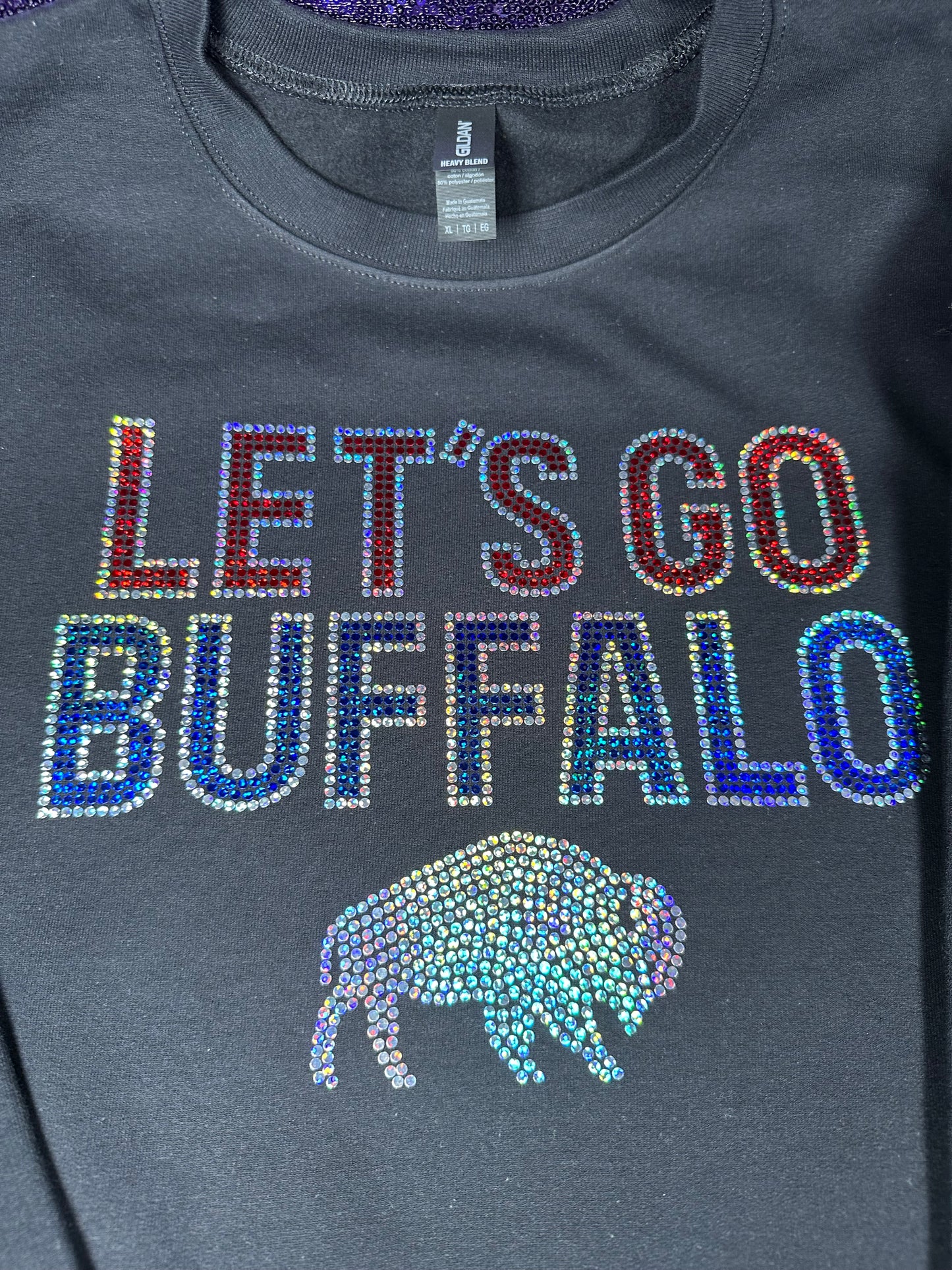 ✨ Let’s Go Buffalo Spangle Sweatshirt