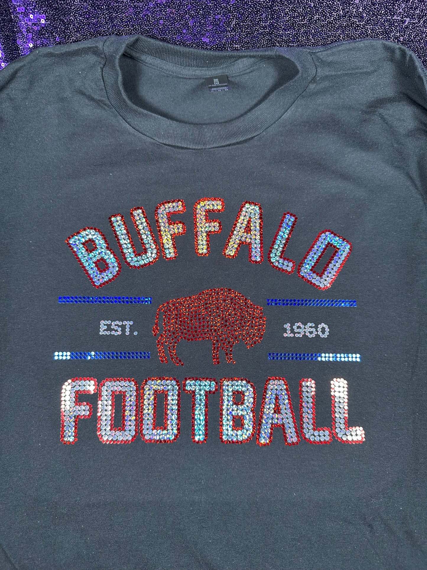 π Buffalo Football Spangle Tee (Est. 1960)