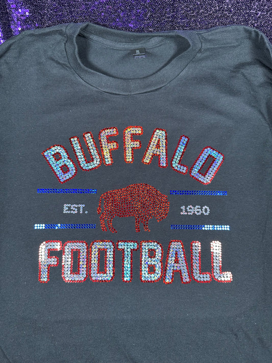 🏈 Buffalo Football Spangle Tee (Est. 1960)