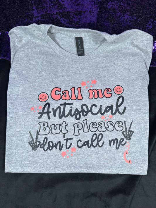 Call me Antisocial