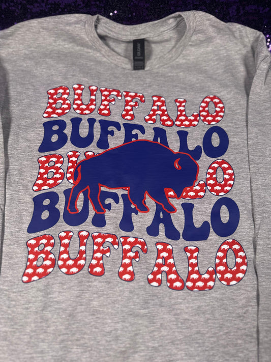 Retro Buffalo Pride Long Sleeve