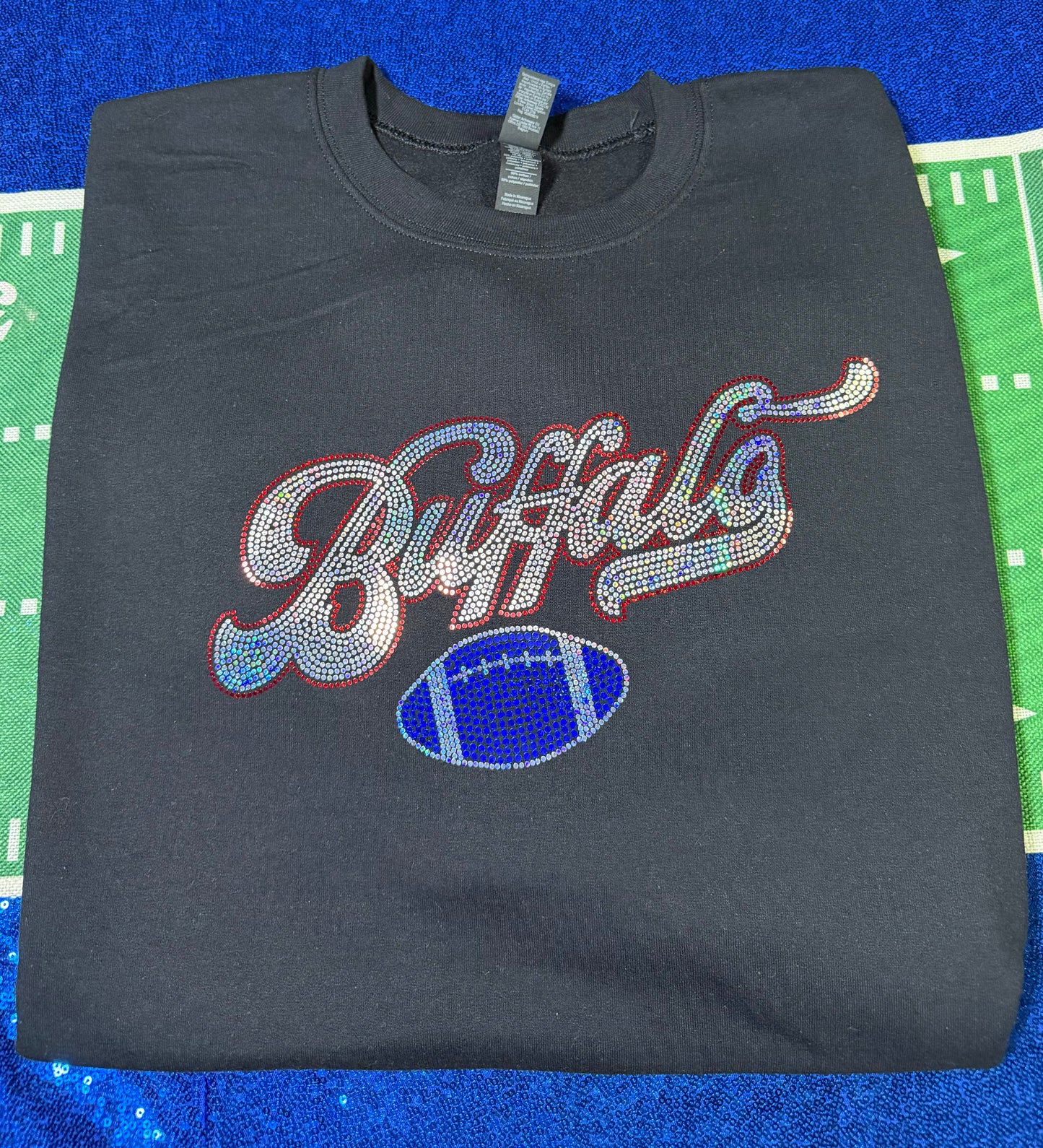 Buff Football - Spangle - Buffalo Football