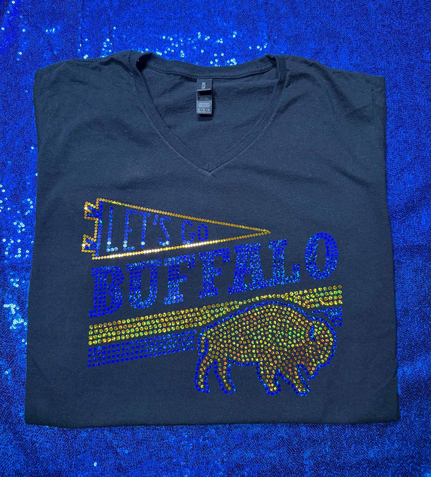 Buff Hockey - Spangle - Buffalo Pennant