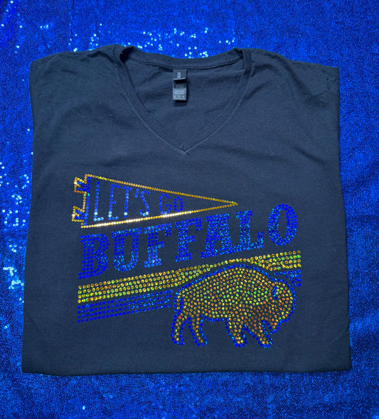 Buff Hockey - Spangle - Buffalo Pennant